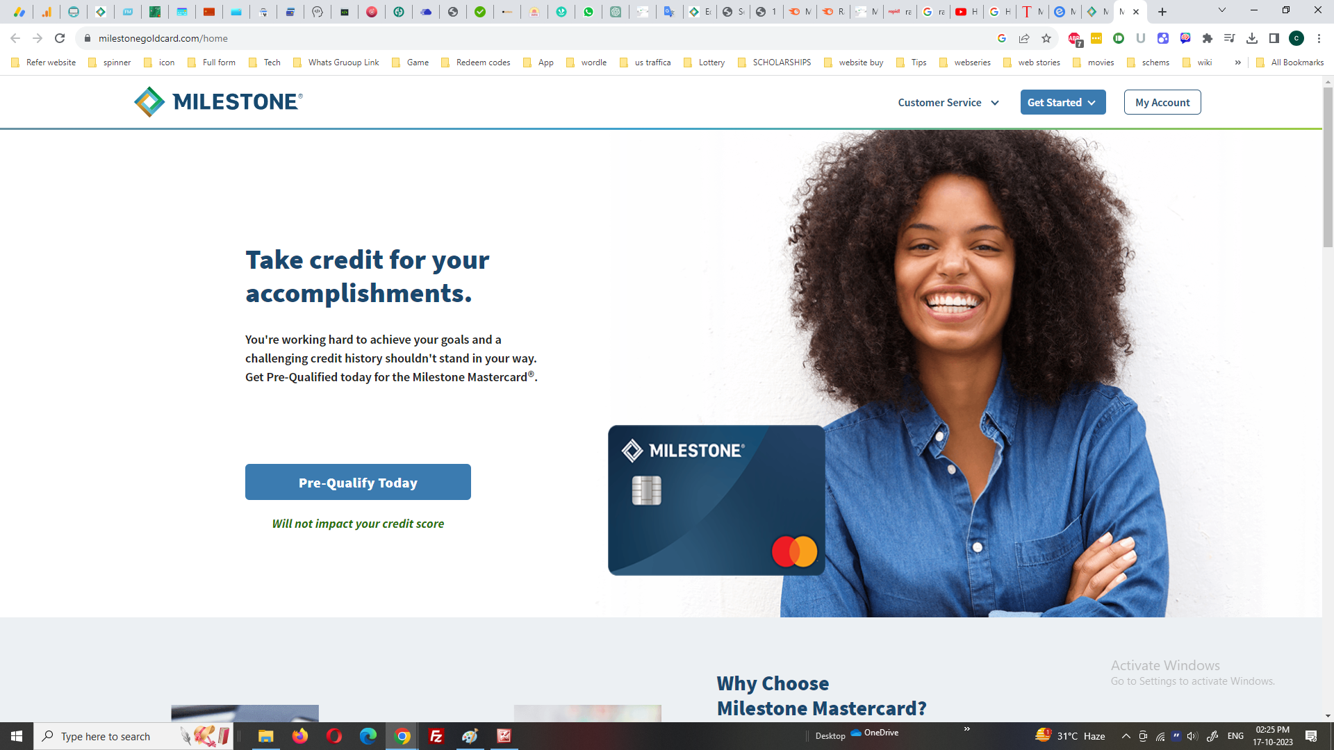 How to Check Your Milestone Credit Card Application Status