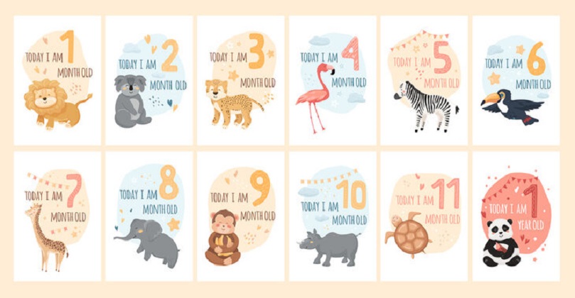 Baby Milestone Cards: Free Download and Celebrate Every Precious Moment